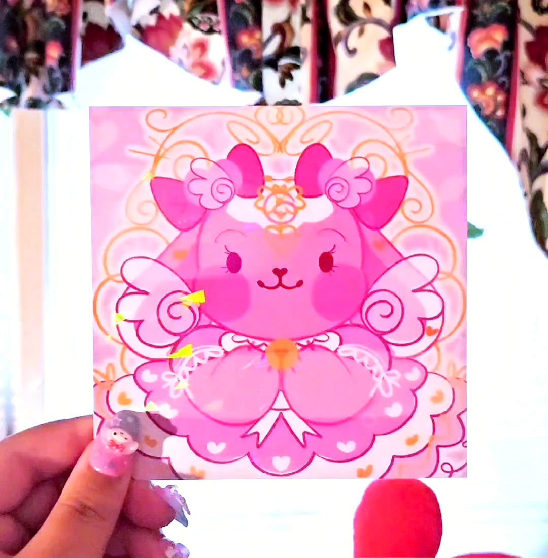 Holographic Magical Honeybun Print