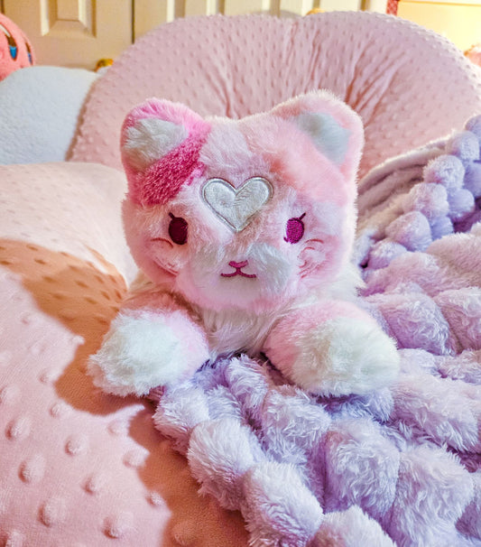 CHIBI Valentine the Flying Angel Kitty Plushie
