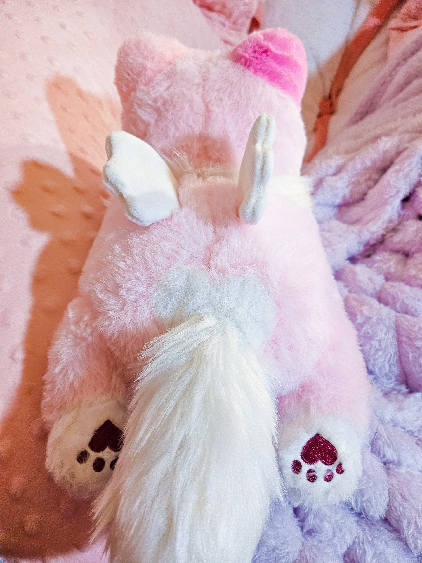 CHIBI Valentine the Flying Angel Kitty Plushie