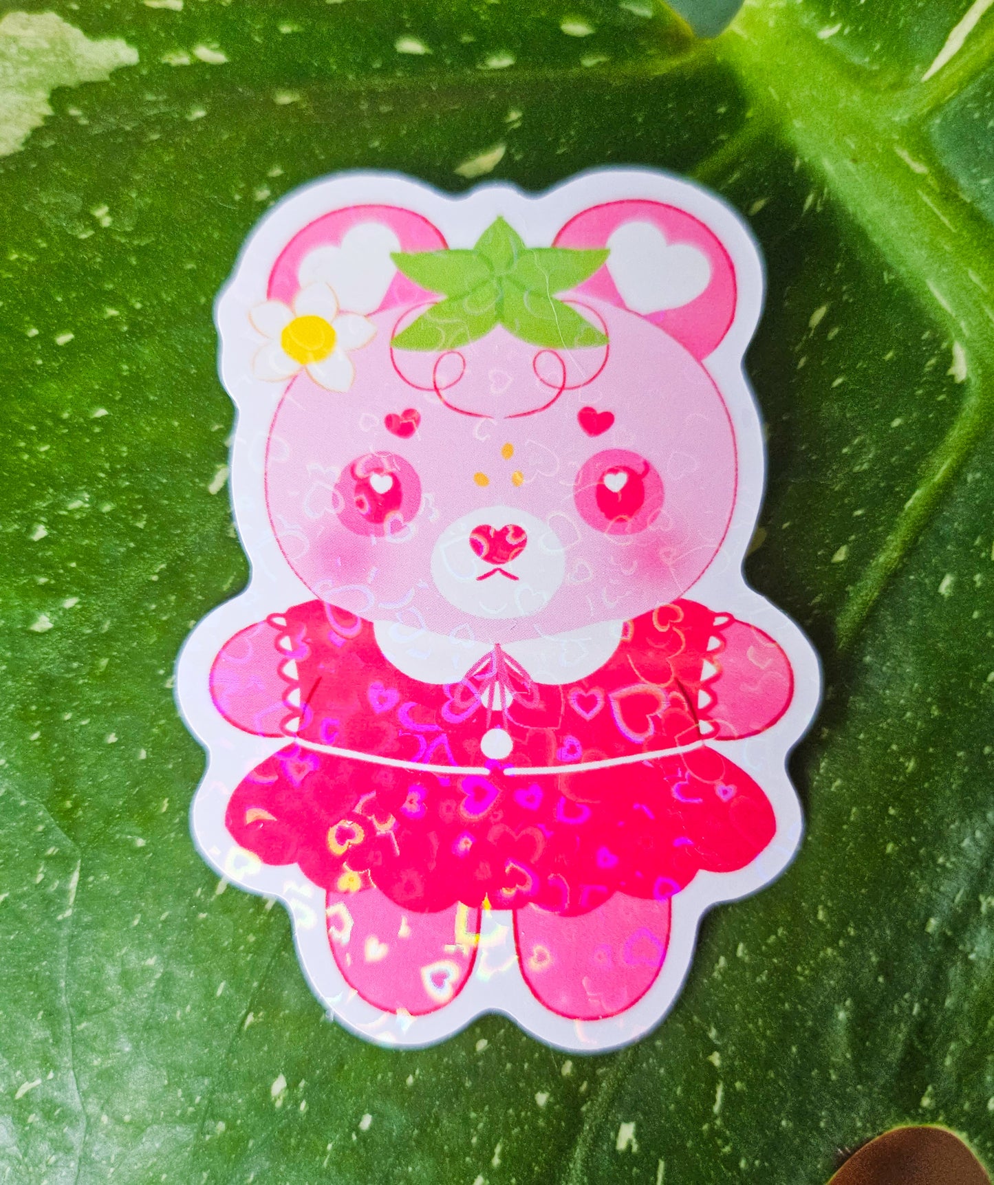 Strawbeary Bloom Sticker