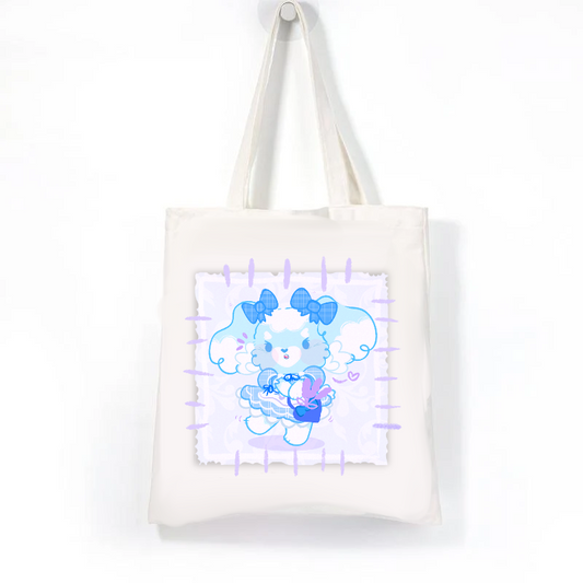 Skye "Patchwork" Canvas Tote Bag