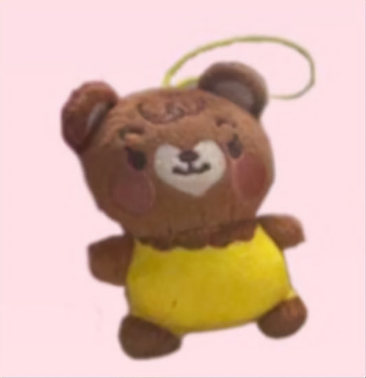 Cubby Plush Strap Charm