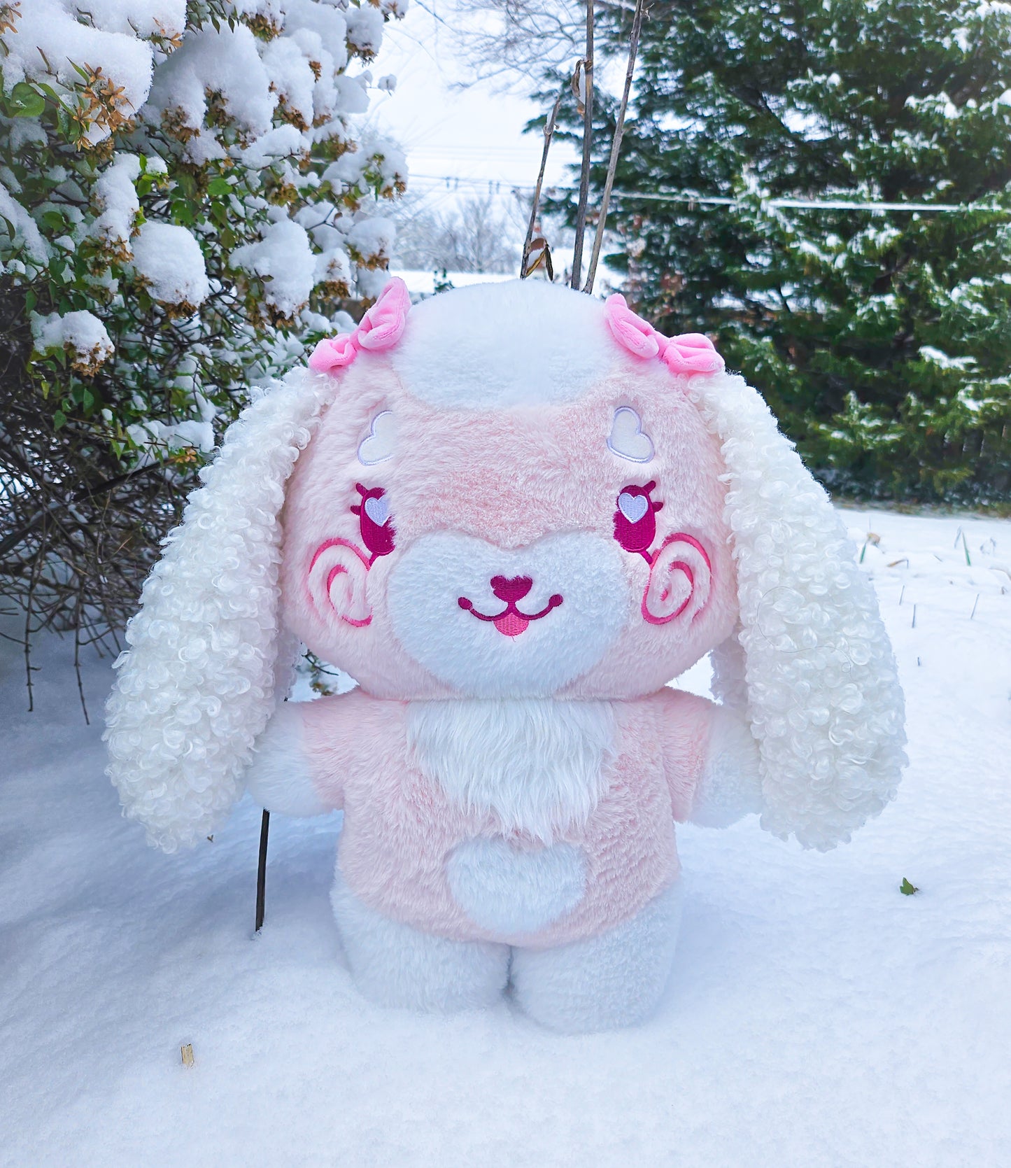 Hydrangea the Floating Lop Bunny Plushie