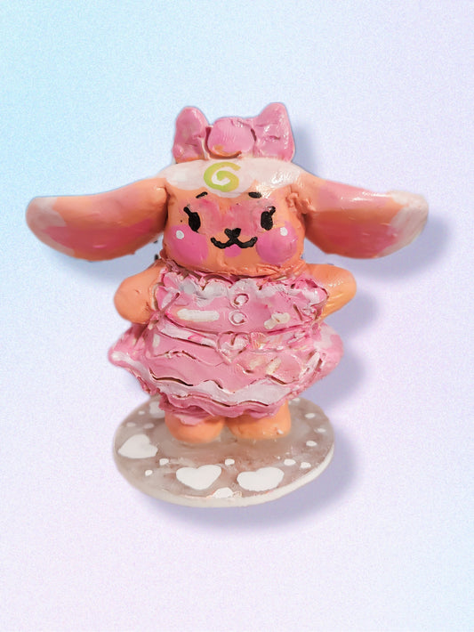 Idol Honeybun Handmade Figure with Stand (OOAK)