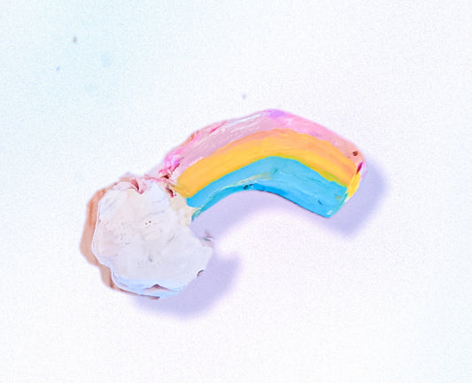 Rainbow Handmade Pin (OOAK)