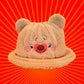 'Beary Cute' Light Brown Bucket Hat