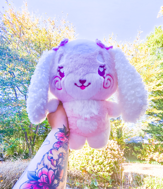 Hydrangea the Floating Lop Bunny Plushie