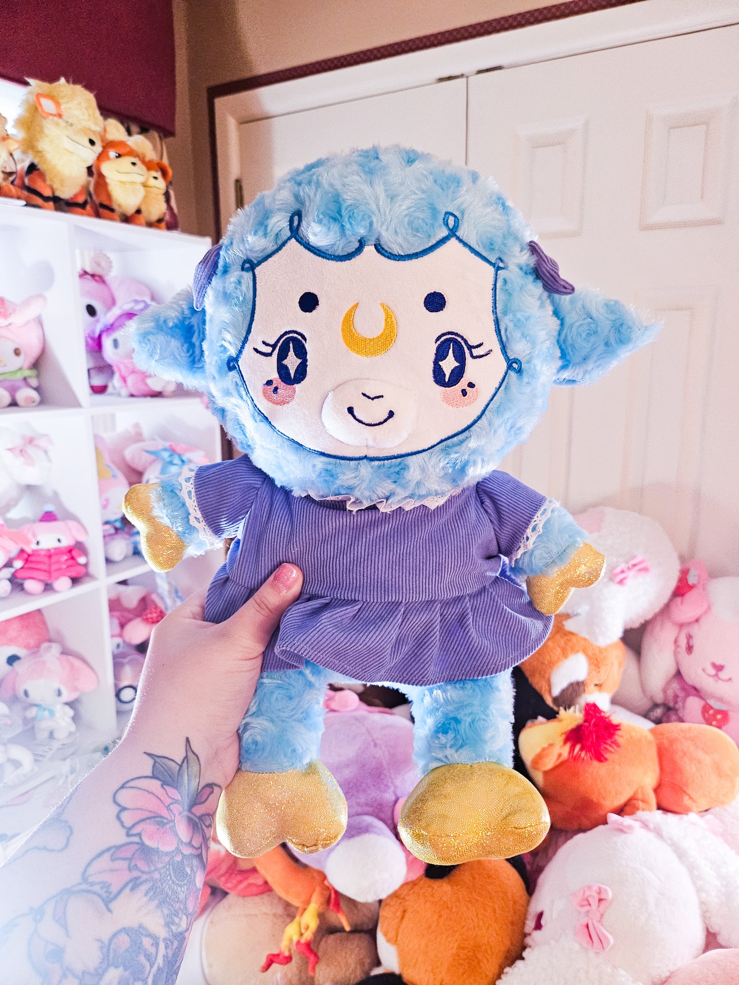 (PREORDER) Blue Wish the Lamb Plushie