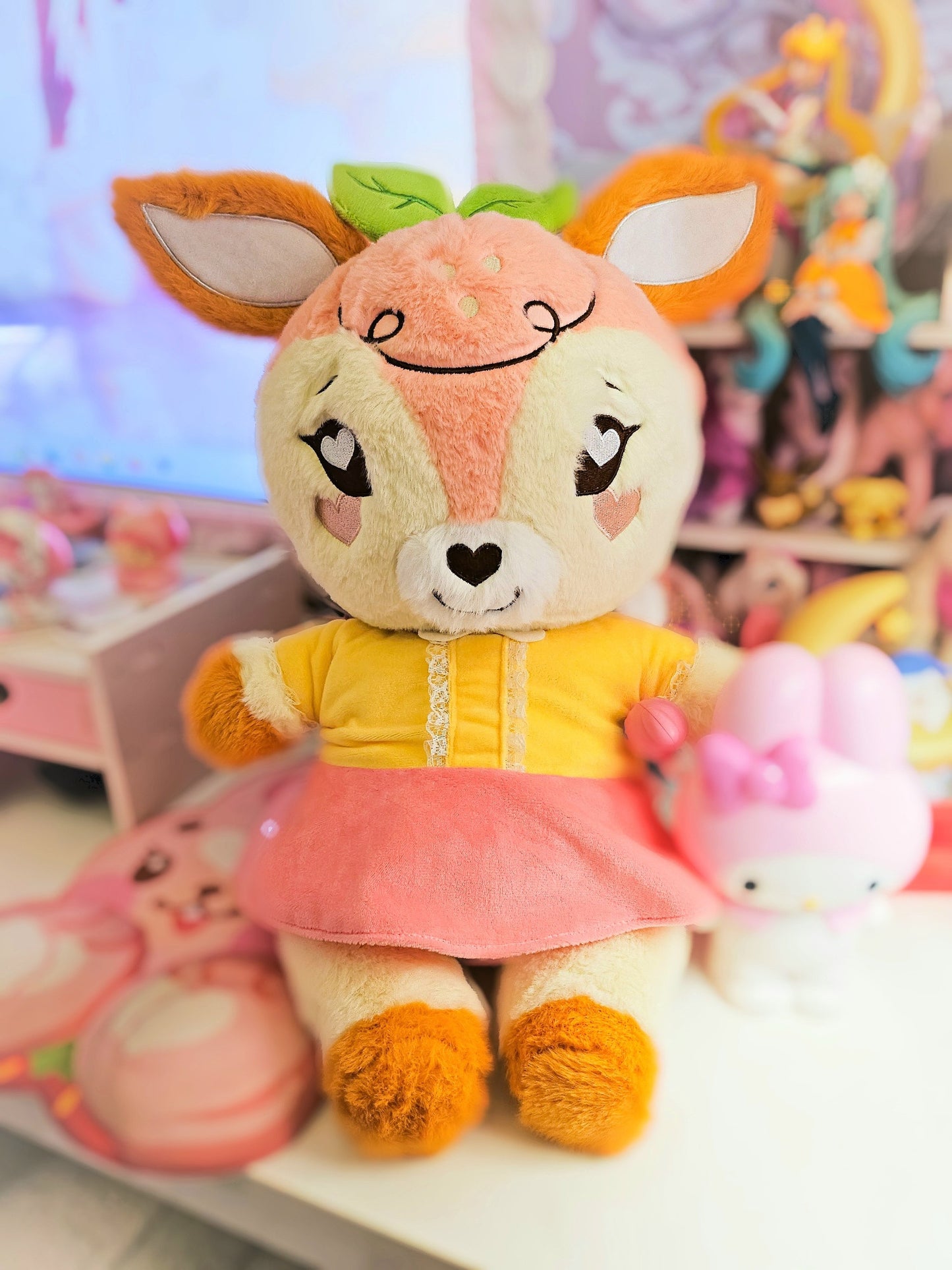 (PREORDER) Taohua the Peach Deer Soft n' Sweet Plushie