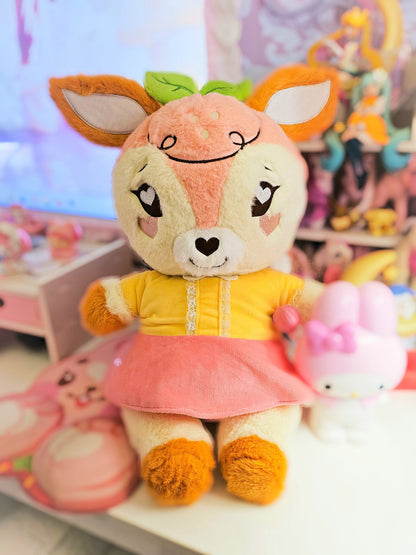 (PREORDER) Taohua the Peach Deer Soft n' Sweet Plushie