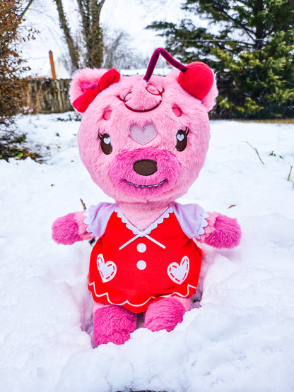(PREORDER) Macaron the Cherry Hyena Soft n' Sweet Plushie