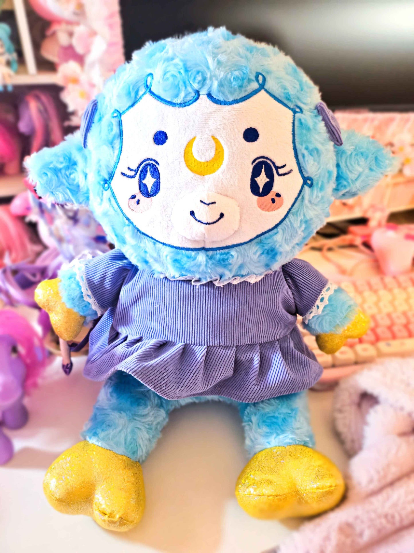 (PREORDER) Blue Wish the Lamb Plushie