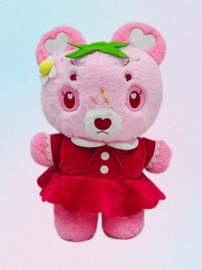 (PREORDER) Strawbeary Sweet Panda Bear Plushie
