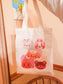 Strawbunny & Friends Canvas Tote Bag