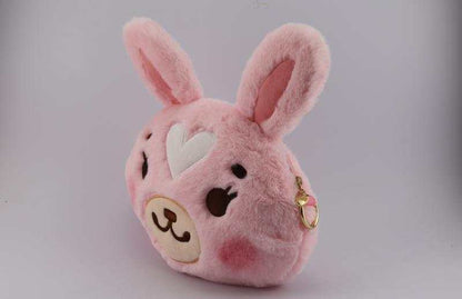 Strawbunny Fluffy Purse