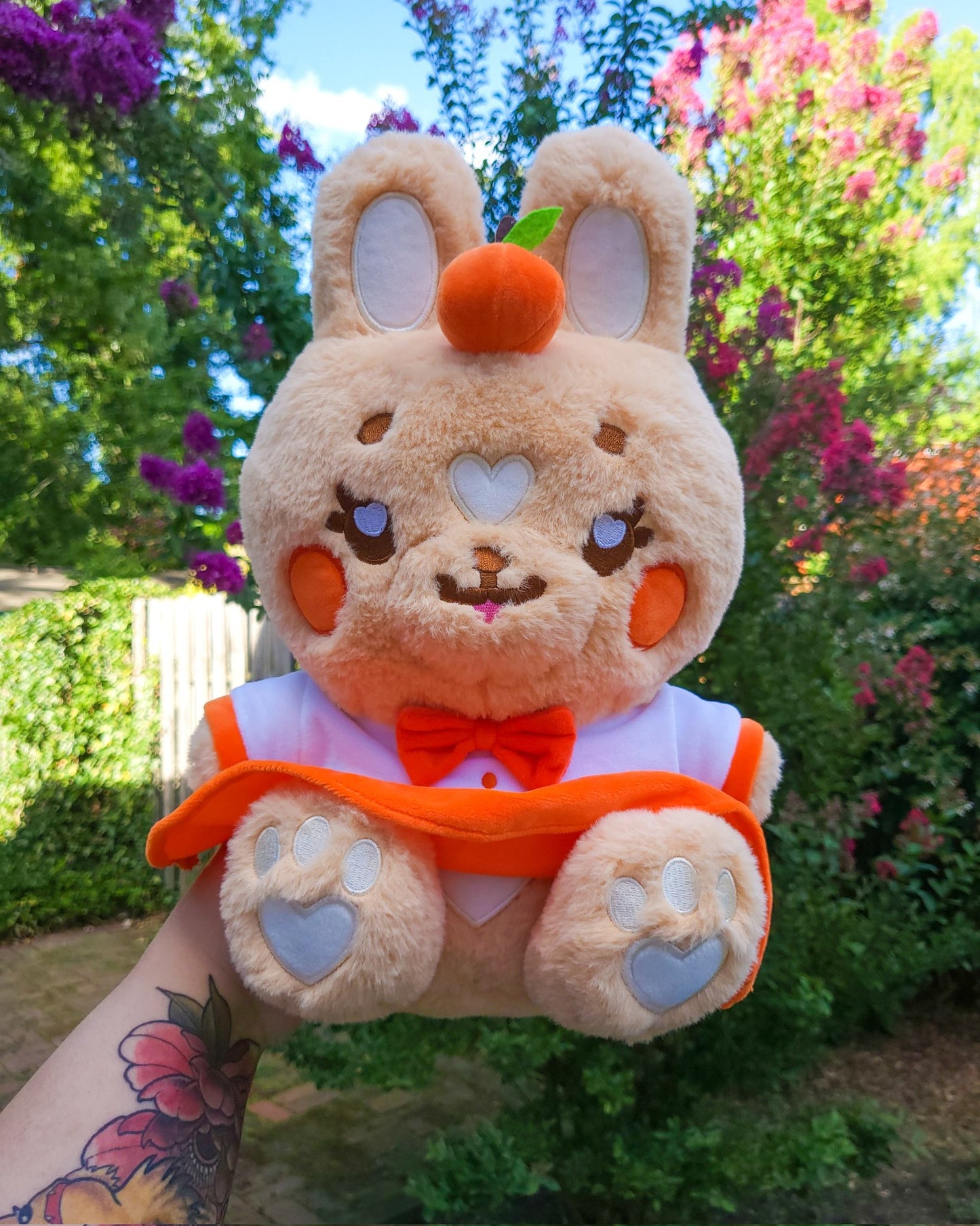 Tangerabbit Happy Plushie